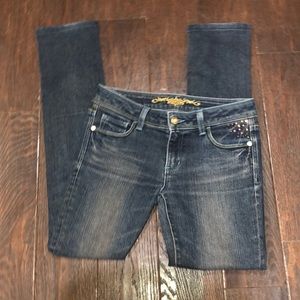 Brappers Royal Denium M Embellished Dark Skinny